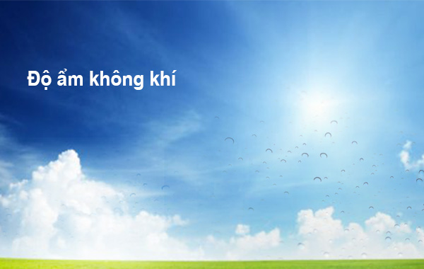 Độ ẩm không khí và chức năng kiểm soát độ ẩm trên máy lạnh